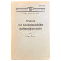 Original German National Socialist Economic Theory Booklet (1934) – Hans Buchner