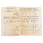 Original 1940 German Heavy Machine Gun Shooting Record — WWII Wehrmacht