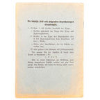Original 1940 German Heavy Machine Gun Shooting Record — WWII Wehrmacht