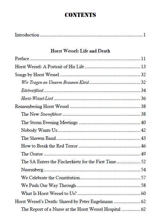 Die Fahne Hoch: Three Biographies of Horst Wessel