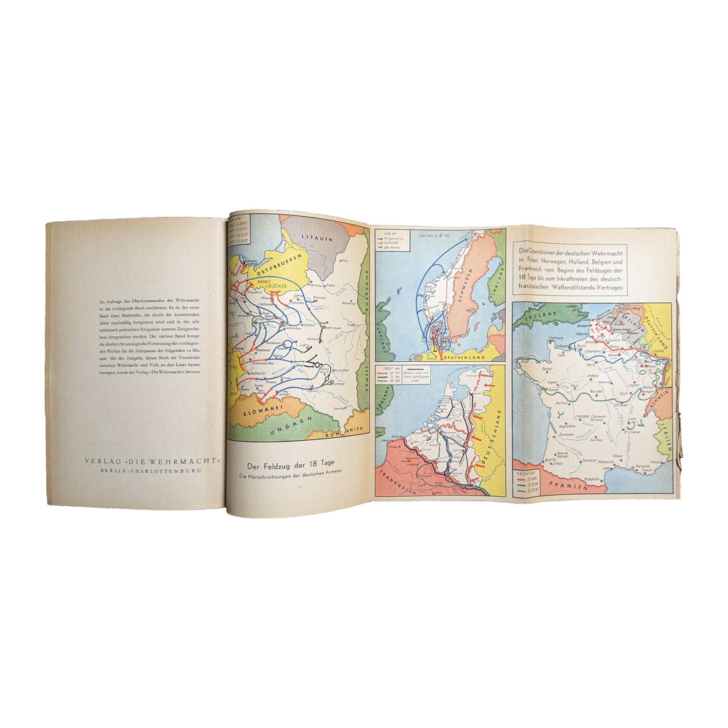 Die Wehrmacht: Der Freiheitskampf des großdeutschen Volkes (OKW / Verlag "Die Wehrmacht," Berlin, 1940)