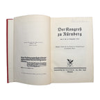 Der Kongreß zu Nürnberg vom 5. bis 10. September 1934 ("The Congress at Nuremberg, 5–10 September 1934") — Zentralverlag der NSDAP, Franz Eher Nachf., München, 1934