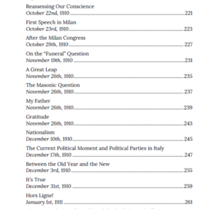 Il Duce Massimo: Selected Speeches and Writings of Mussolini, Volume 1