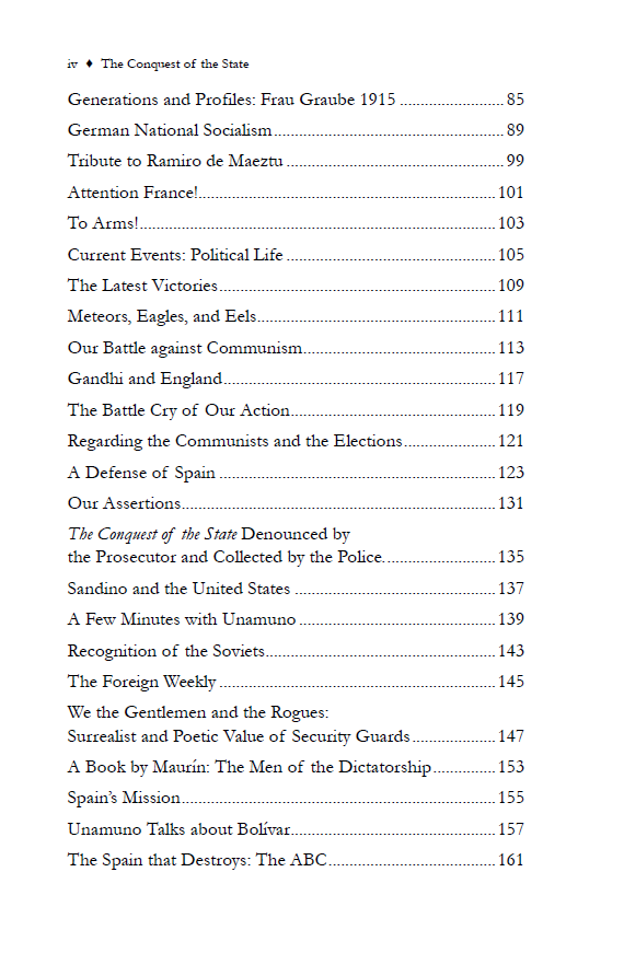 The Conquest of the State