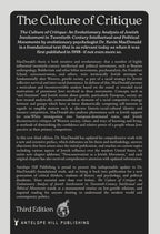 The Culture of Critique
