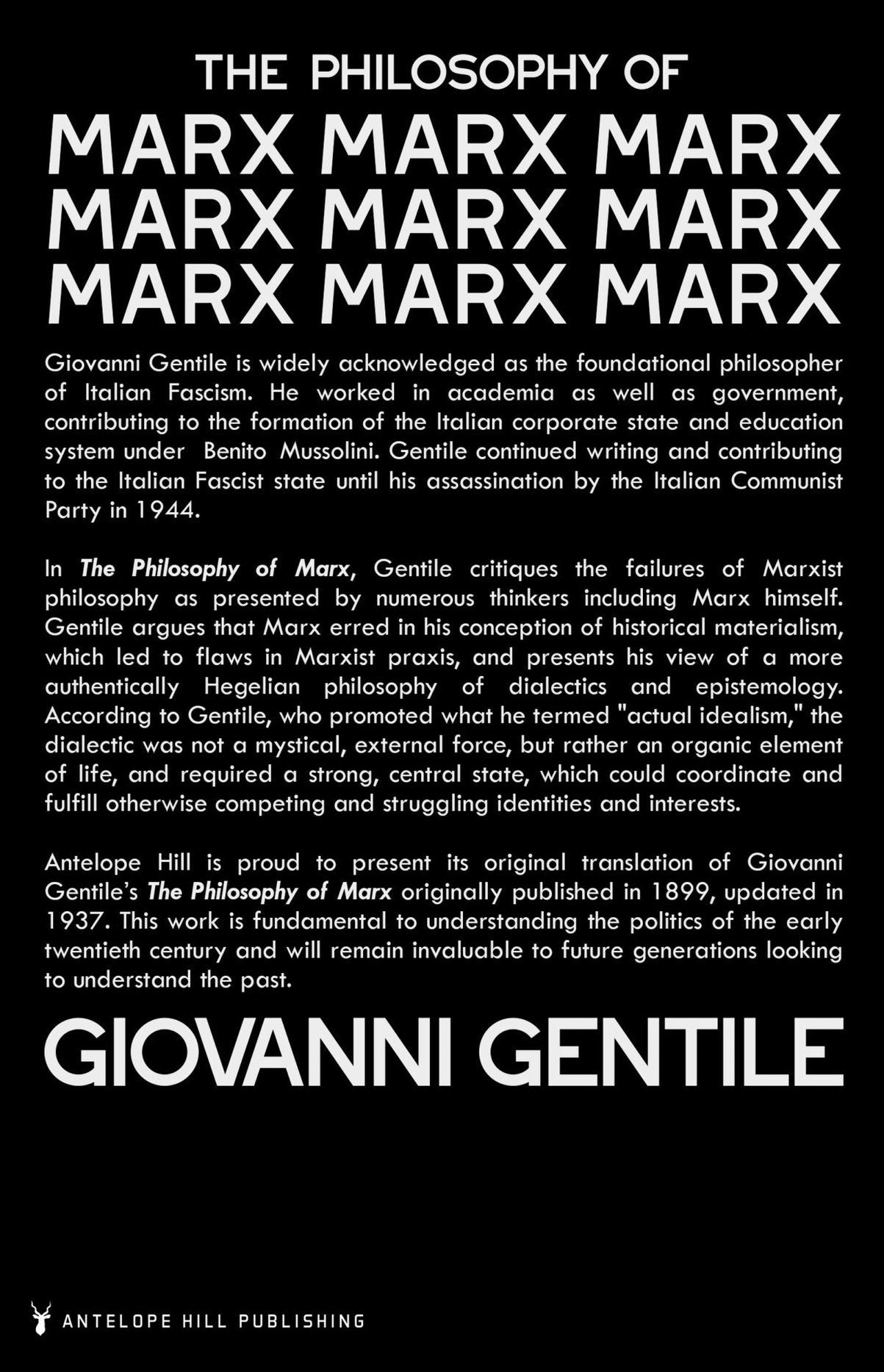 The Philosophy of Marx