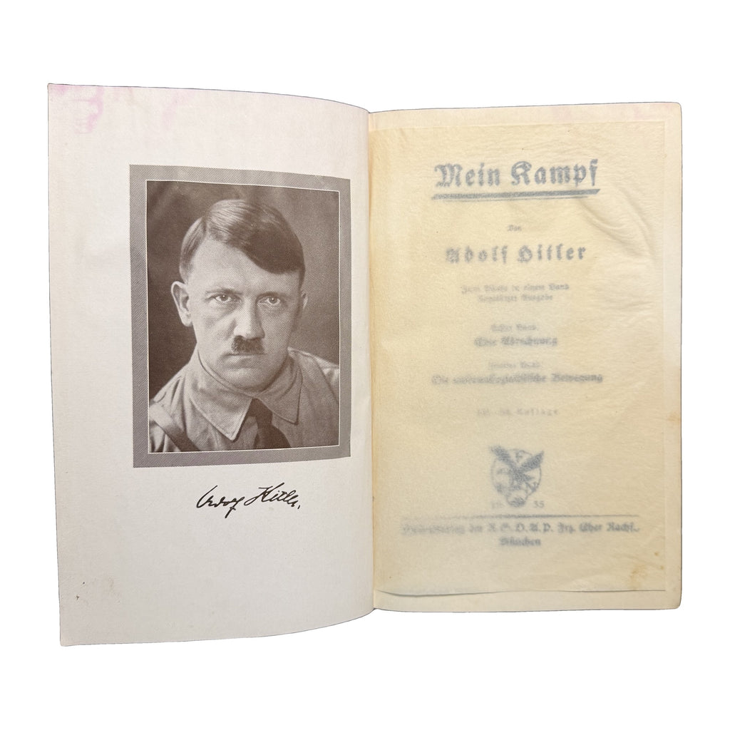 Mein Kampf by Adolf Hitler — 1935 Edition, 149.–150. Auflage