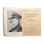 Der Dienstunterricht in der Luftwaffe ("Service Instruction in the Luftwaffe") — Generalmajor Ehrenfried Tschoeltsch (E. S. Mittler & Sohn, Berlin, 1941)