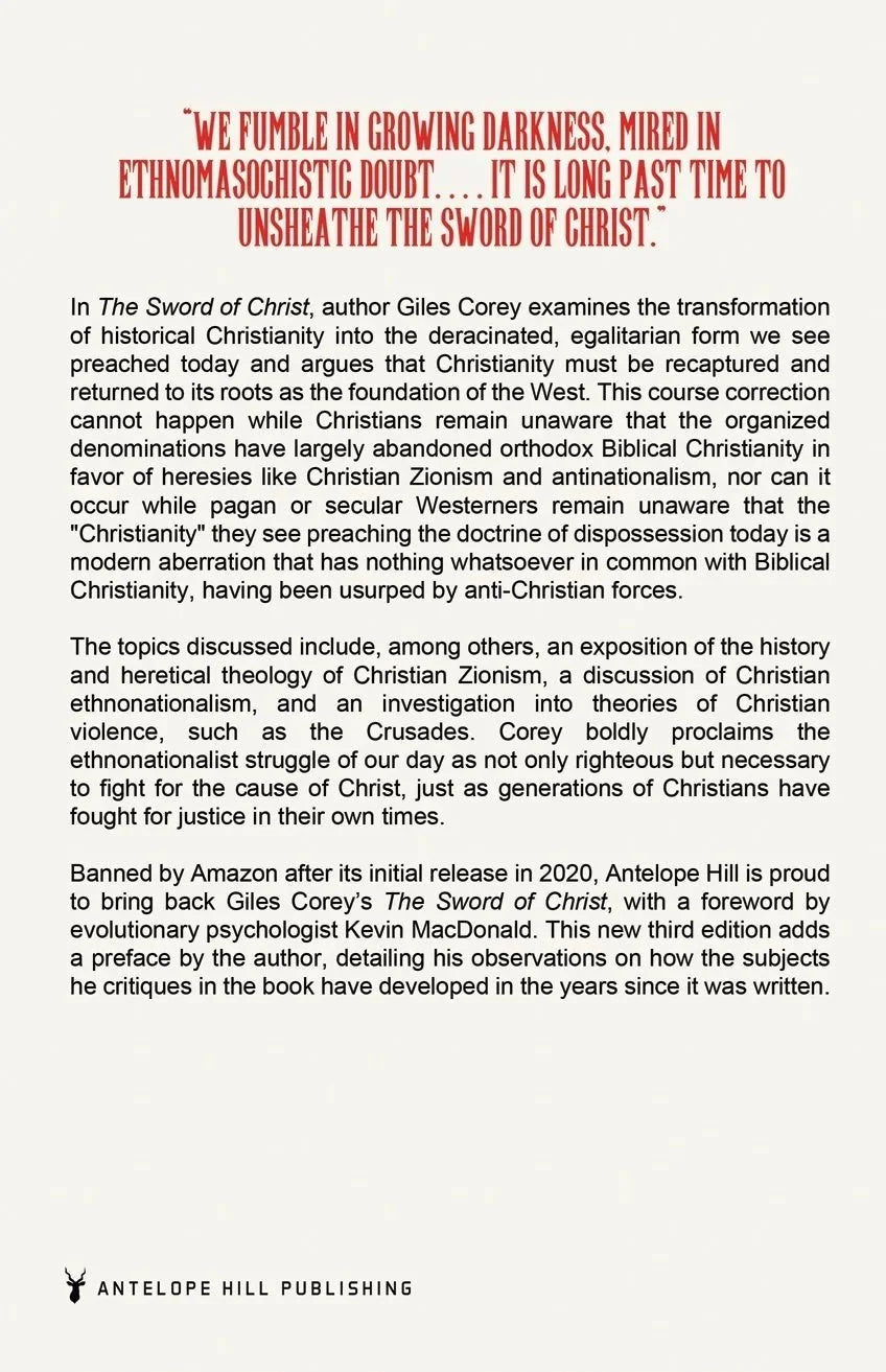 The Sword of Christ by Giles Corey